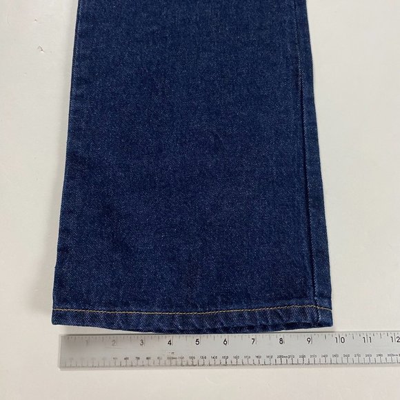 NWOT Levi's 517 Bootcut Jeans 38 x 32 Blue Cotton Boot Cut - Picture 12 of 14
